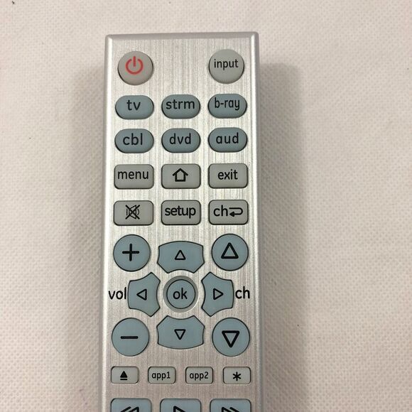 GE Remote Control Designer Series Universal Device # 6177 33712-CL4  Backlit - Picture 3 of 5